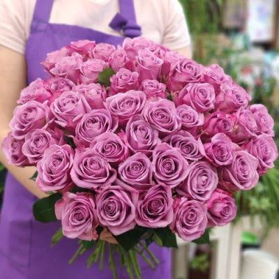 Букет из 51 Розы 40 см 7308-Ф